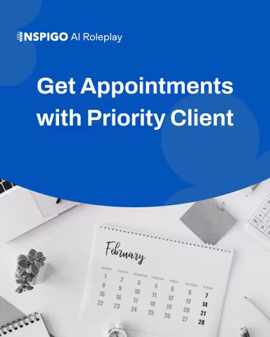 Topic: Get Appointments with Priority Client